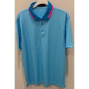 G/FORE Golf Shirt - G/FORE Logo - Men's Size Medium - Blue